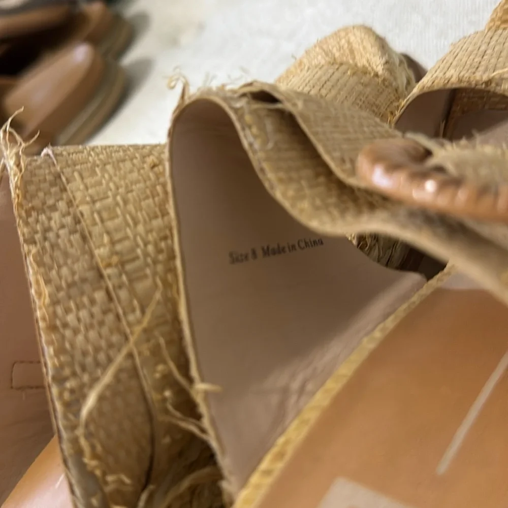 Chic Natural Woven Women’s Sandals